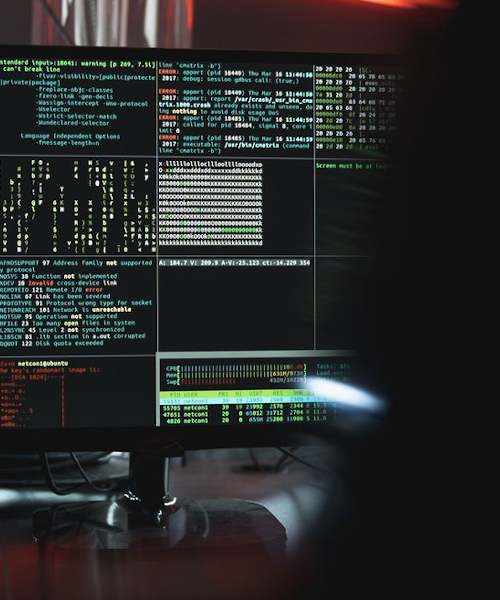Photo publiée par Scopio sur Thenounproject, illustrant, illustrant d'un écran affichant le code informatique de votre projet