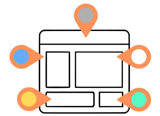 Image illustrative de la conception d'une charte graphique